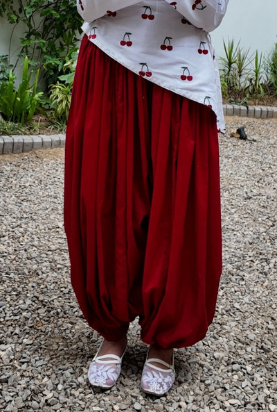 Cherry Lady - Balloon Shalwar