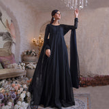 Shama (Plain Chiffon Frock)